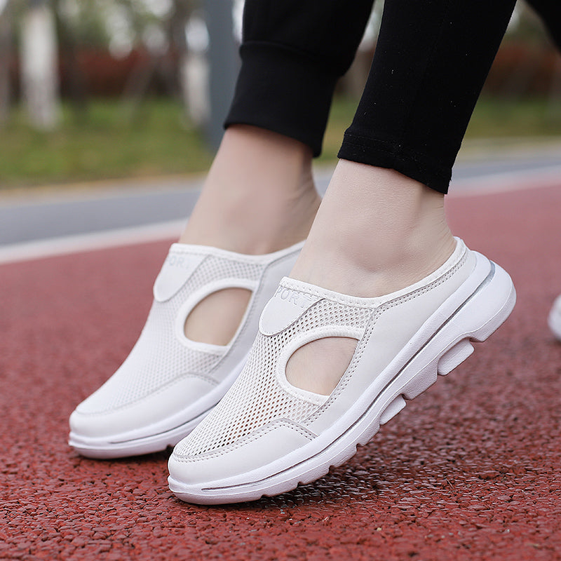 Breathable Knit Slip-On Comfort Shoes