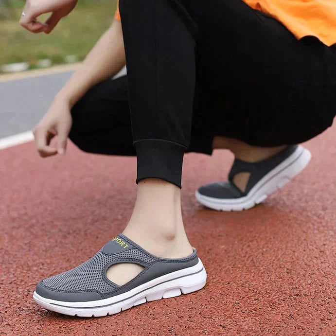 Breathable Knit Slip-On Comfort Shoes