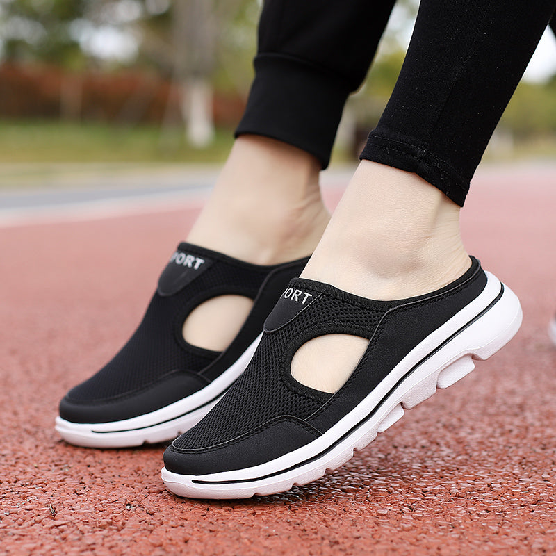 Breathable Knit Slip-On Comfort Shoes