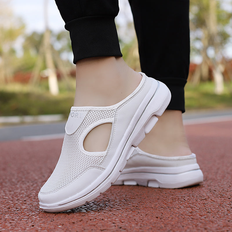 Breathable Knit Slip-On Comfort Shoes