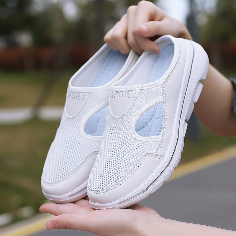 Breathable Knit Slip-On Comfort Shoes