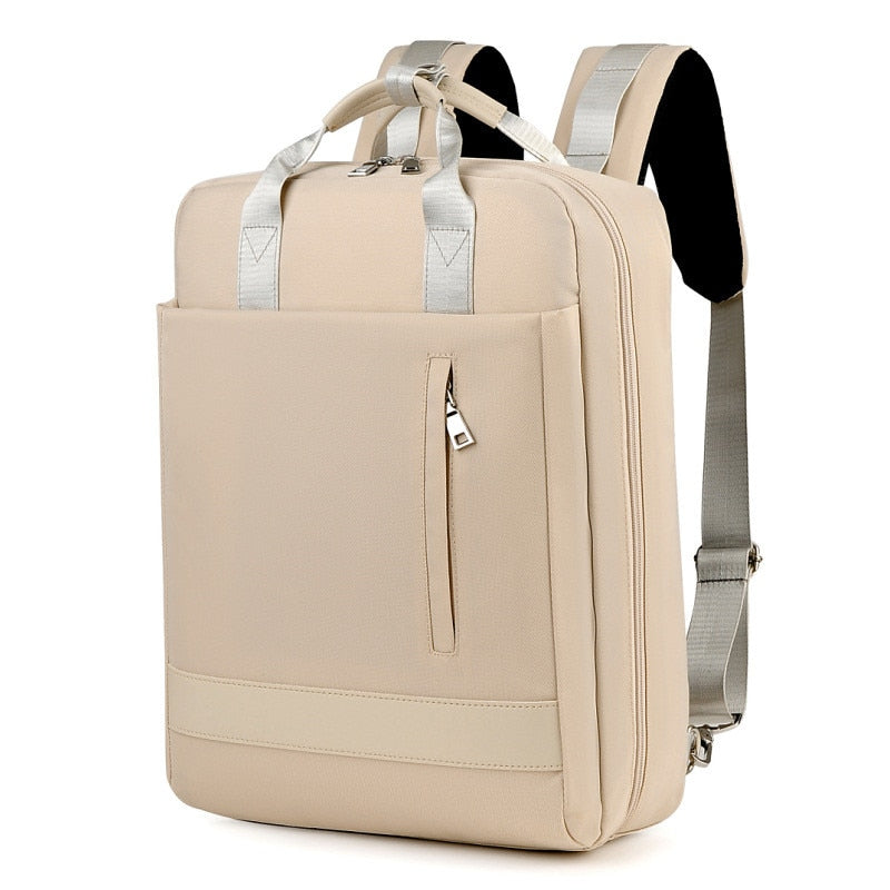 Secure Anti-Theft Backpack with Hidden Zippers