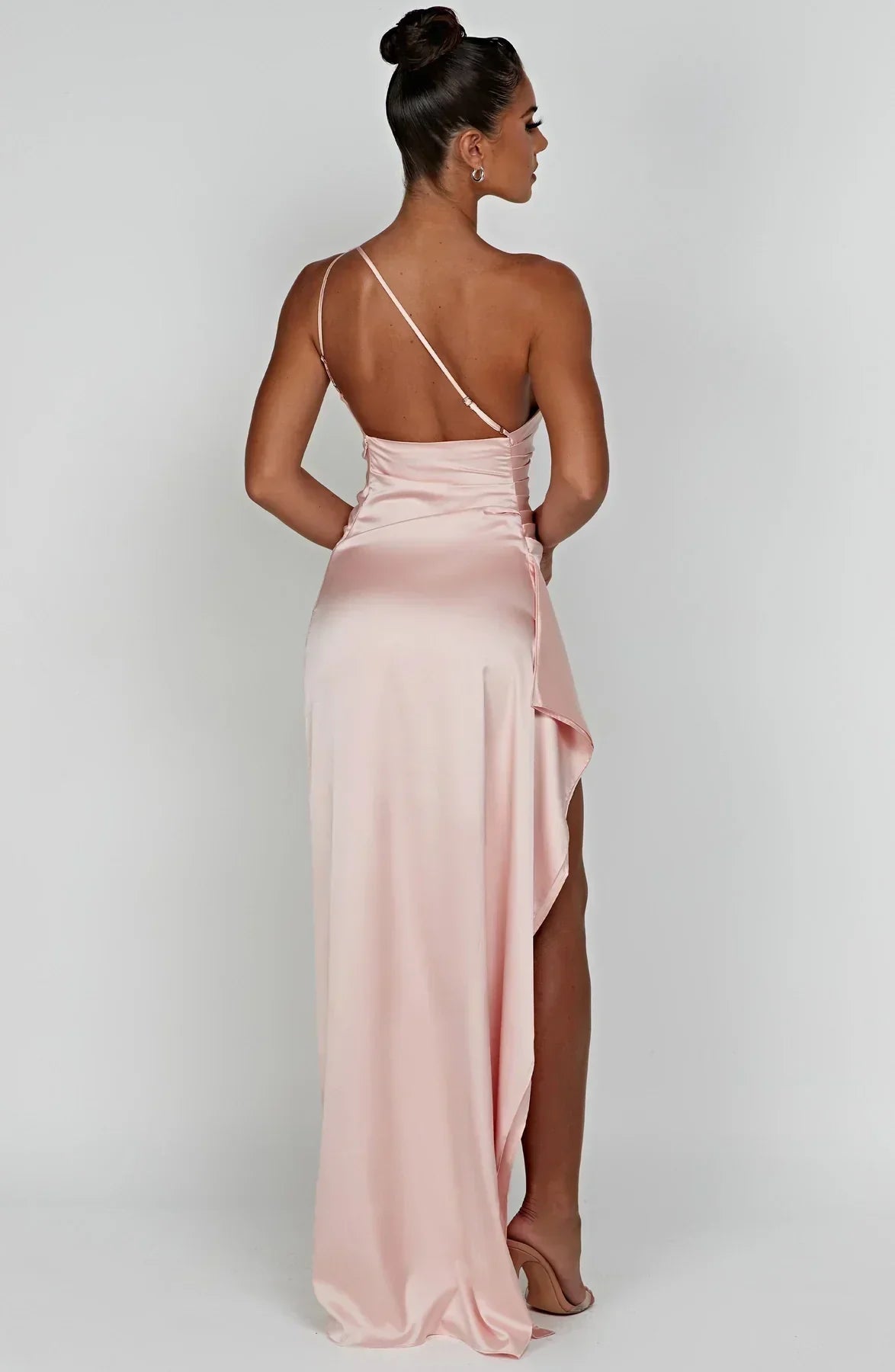 Women's Jaida Satin One-Shoulder Evening Dress