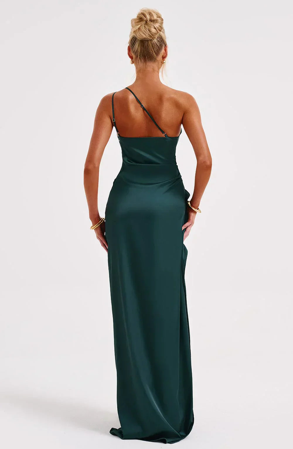 Women's Jaida Satin One-Shoulder Evening Dress