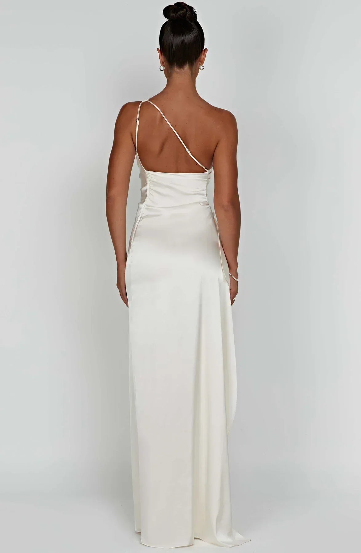 Women's Jaida Satin One-Shoulder Evening Dress
