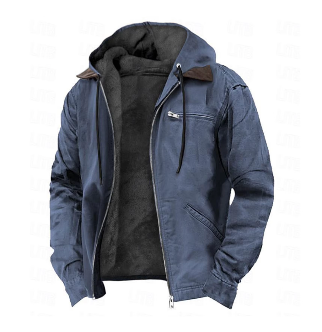 Arthur Hooded Full Zip Lined Jacket