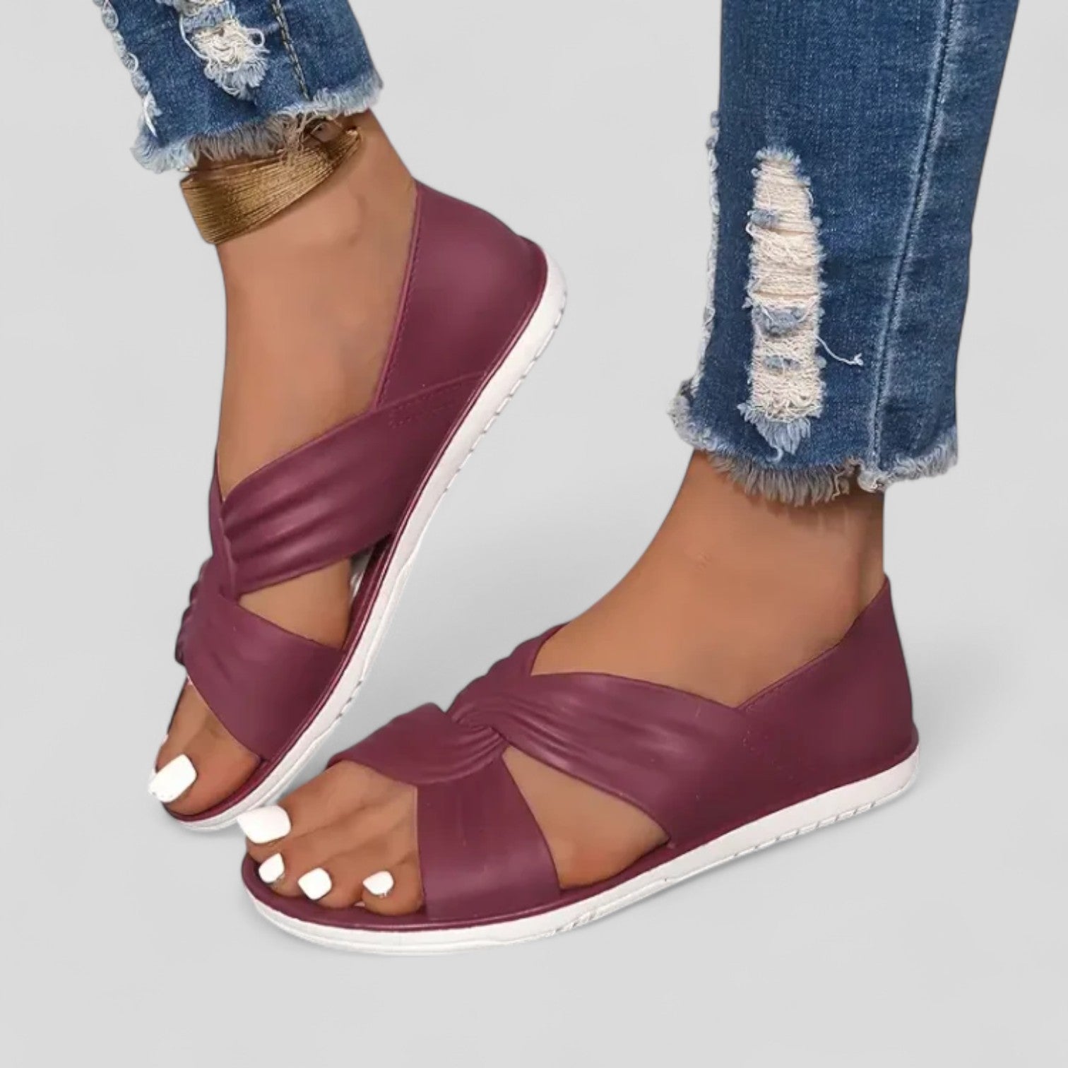 Lesley Contoured Orthopedic Sandals