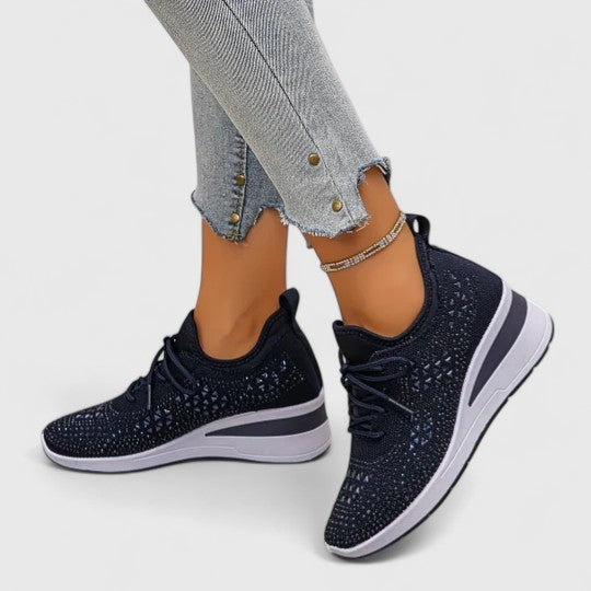 Wide Toe Box Orthopedic Sneakers With Arch Support