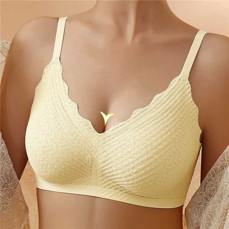 Wire Free Seamless Bra With Adjustable Band
