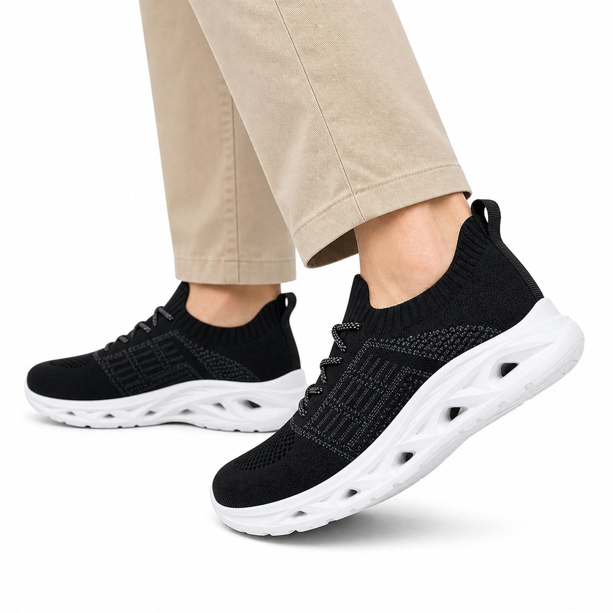 Wide Toe Box Orthopaedic Walking Sneakers