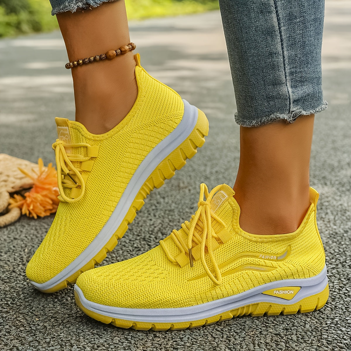 Orthopedic Wide Fit Cushioned Sneakers