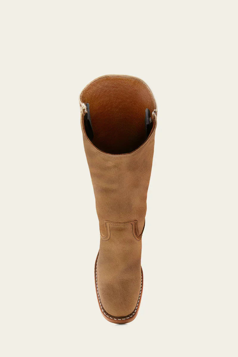 Women's Leather-Look Ankle Boots with Side Zip