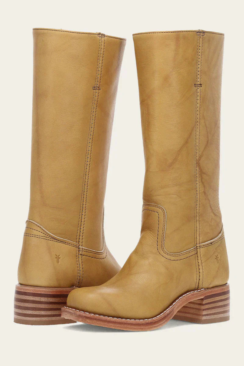 Women's Leather-Look Ankle Boots with Side Zip