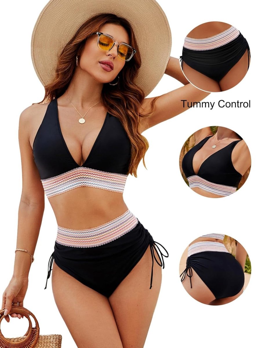 Tummy Control One Piece Swimsuit