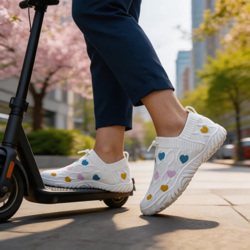Cloud Walk Love Wide Toe Box Shoes for Walking