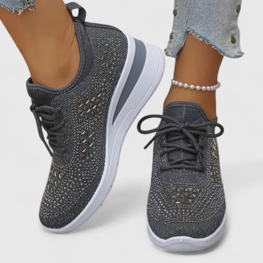 Wide Toe Box Orthopedic Sneakers With Arch Support