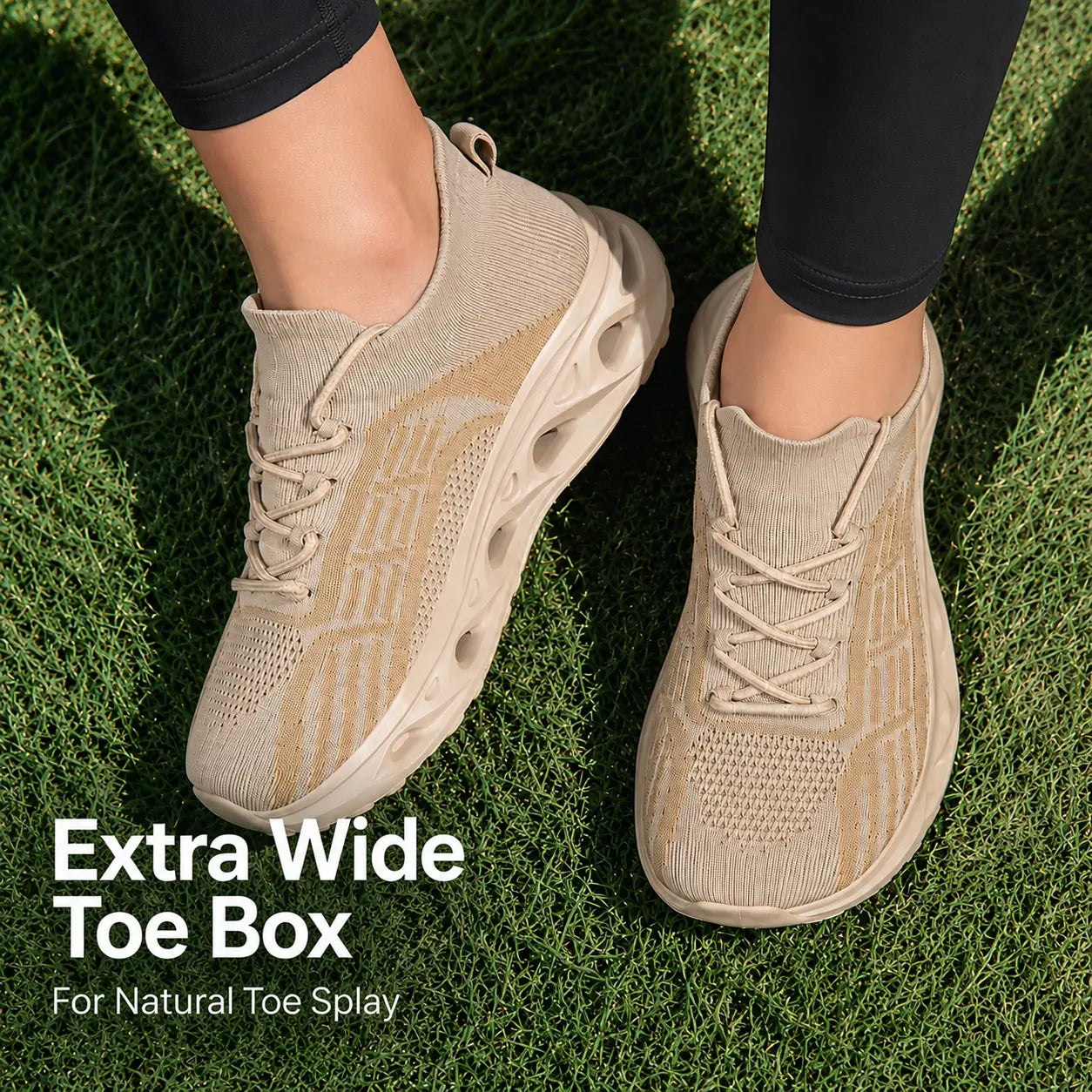 Wide Toe Box Orthopaedic Walking Sneakers