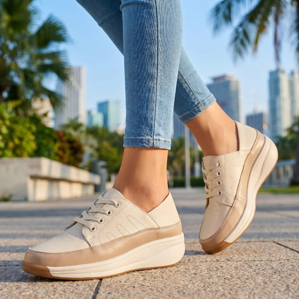 Lace-Up Sneakers