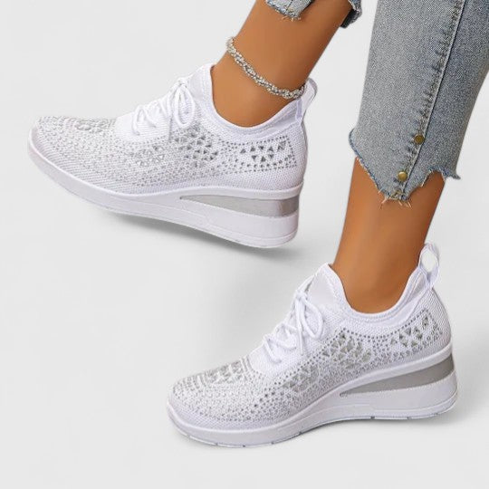 Wide Toe Box Orthopedic Sneakers With Arch Support