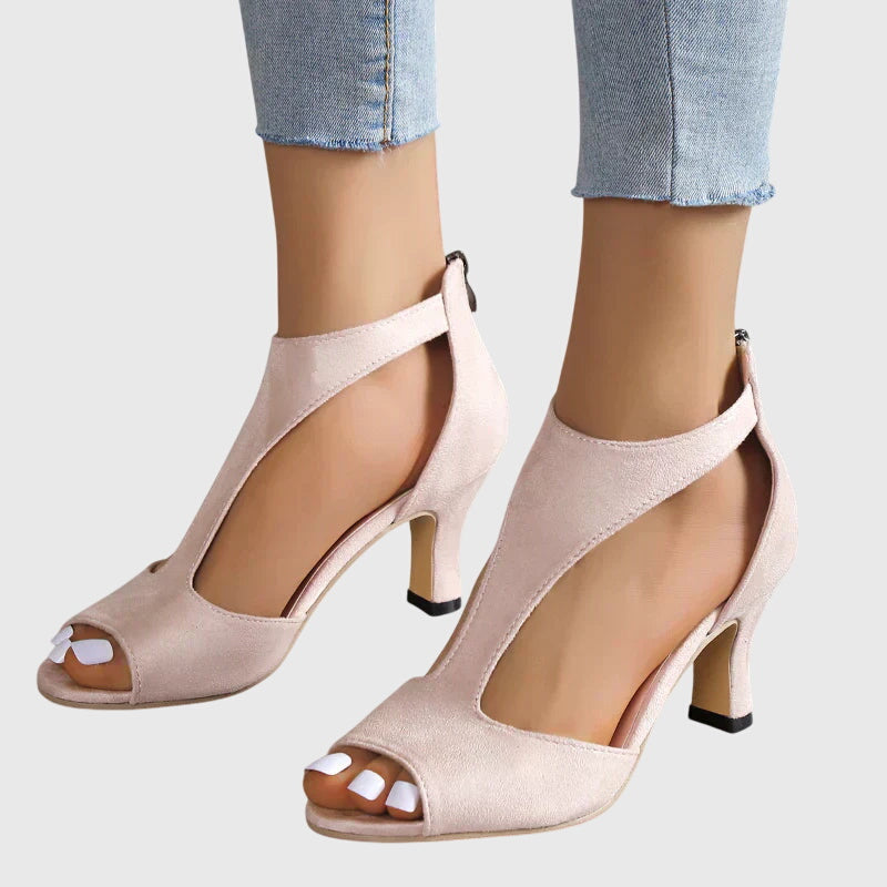 Delfina Orthopedic Block Heel Dress Shoe
