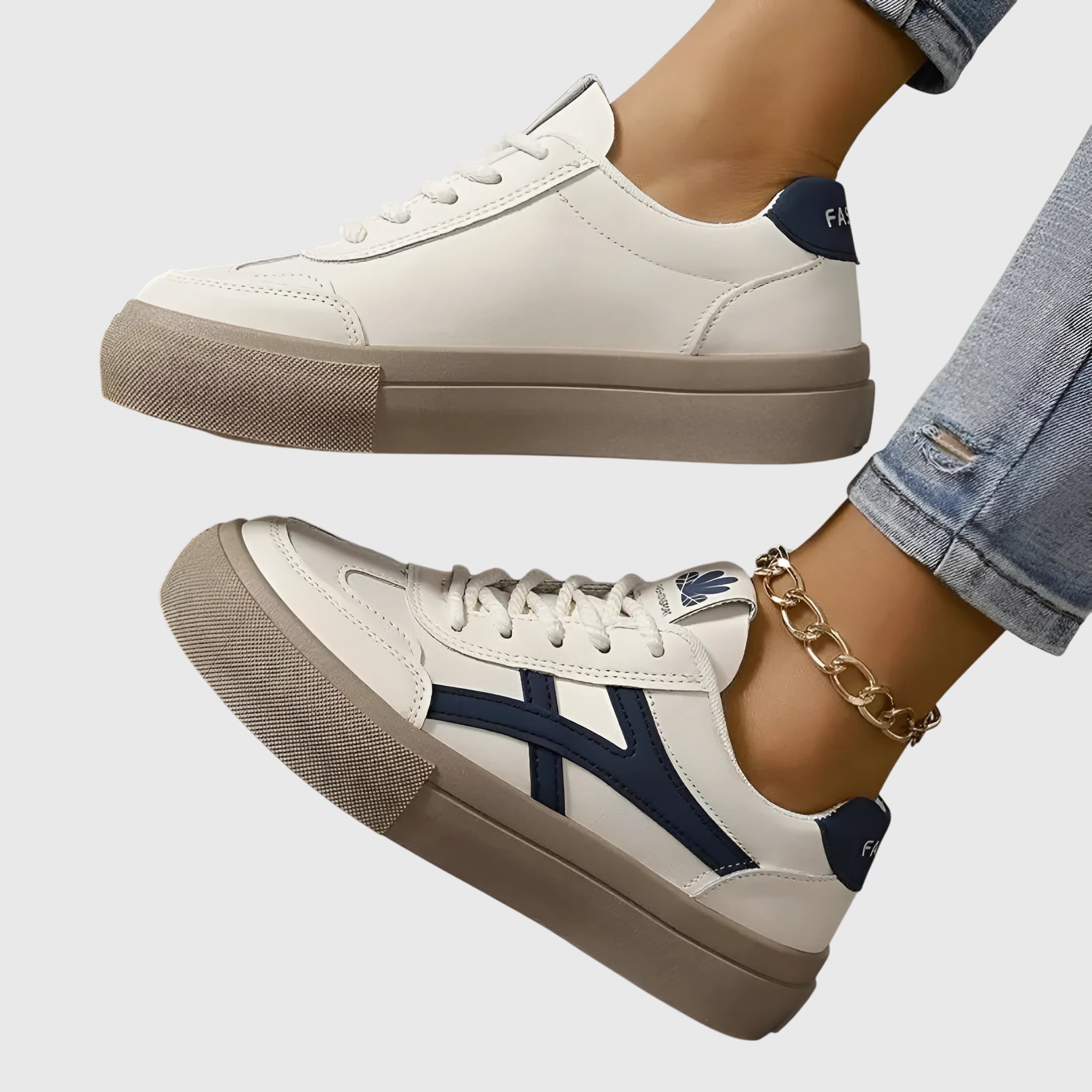 Wide Heel Slip-On Orthopedic Sneakers for Women