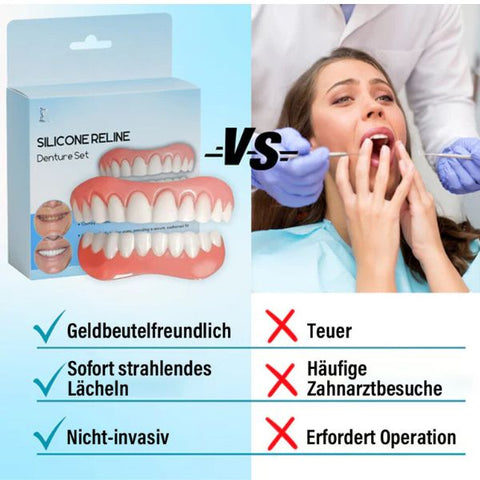Universal Denture Comfort Reline Kit — 2 Pack