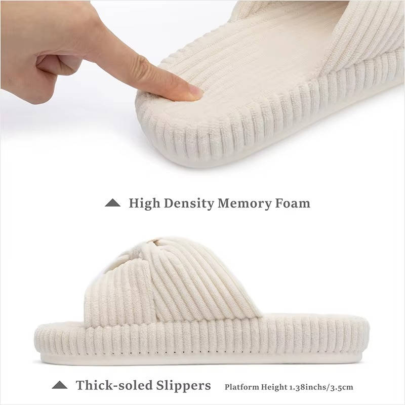 Women's Orthopedic Open Toe Slippers with Arch Support