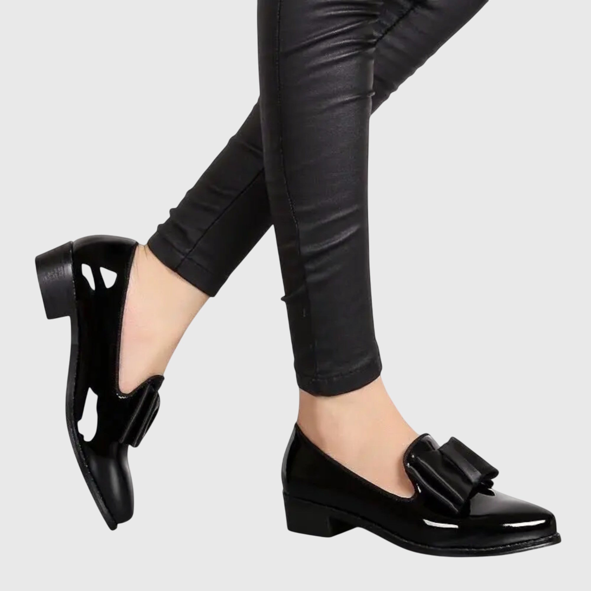 Round Toe Minimalist Slip-On Loafers for Women