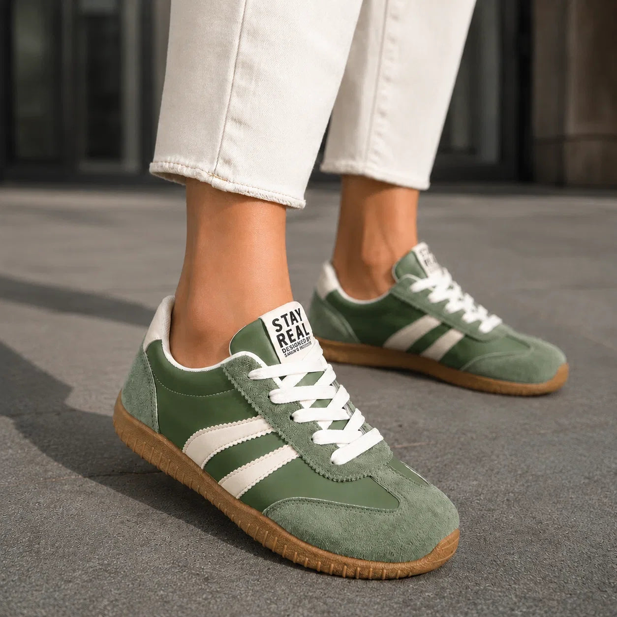 Arch Support Orthopaedic Wide Fit Trainers
