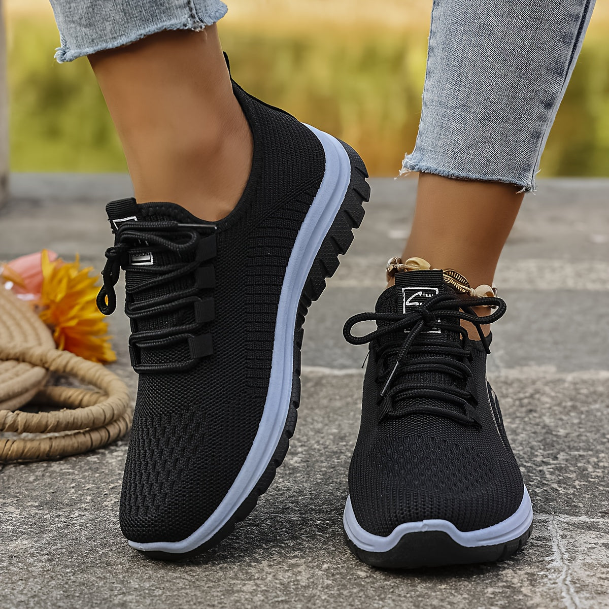 Orthopedic Wide Fit Cushioned Sneakers