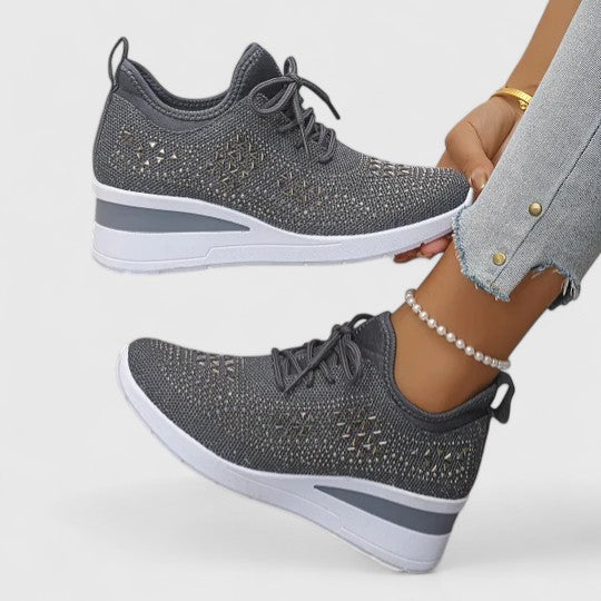 Wide Toe Box Orthopedic Sneakers With Arch Support