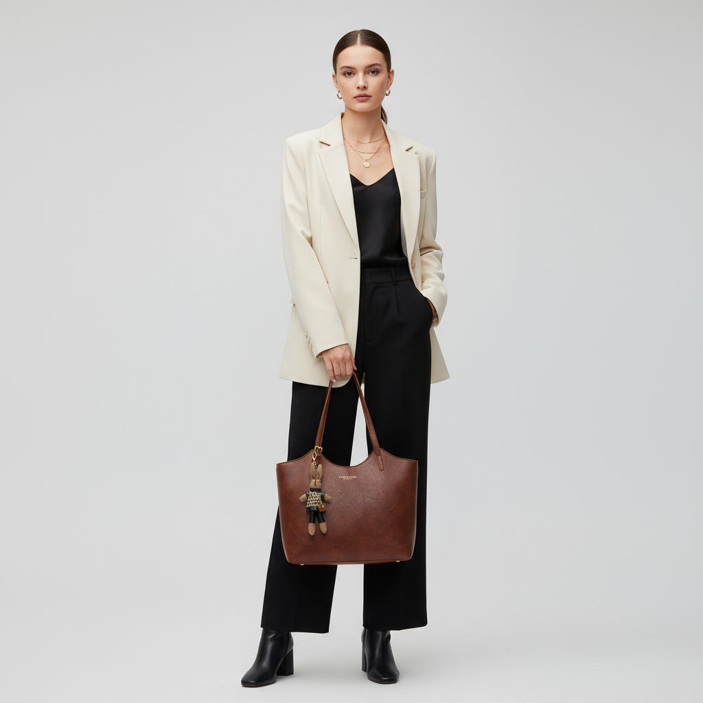 Classic Spacious Everyday Tote Bag