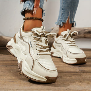 Women's Platform Sneakers with Thick Sole