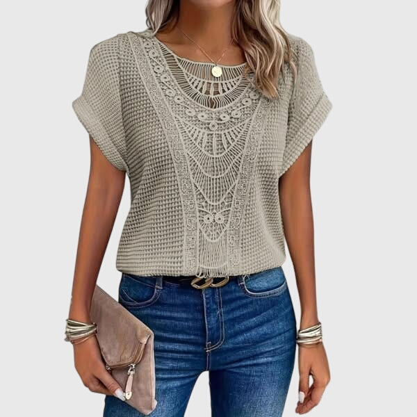 Boho Style Relaxed Fit Blouse