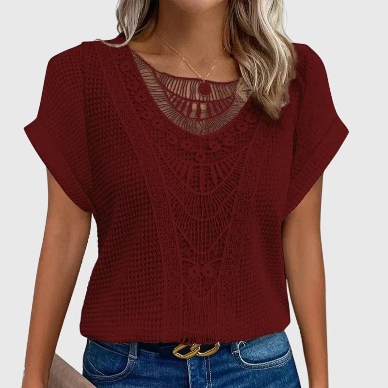 Boho Style Relaxed Fit Blouse
