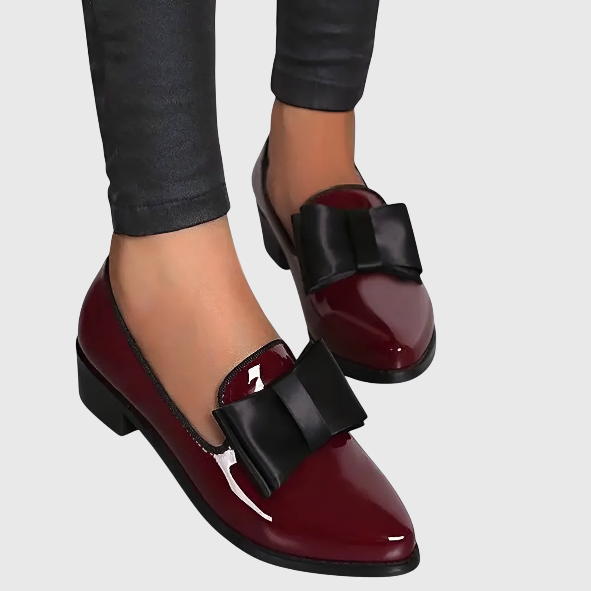 Round Toe Minimalist Slip-On Loafers for Women