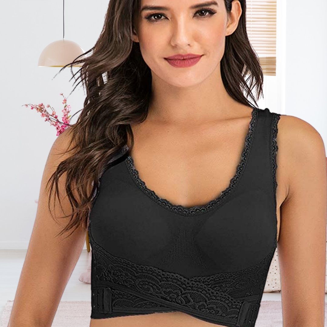 Posture Support Lace Bra Without Underwire