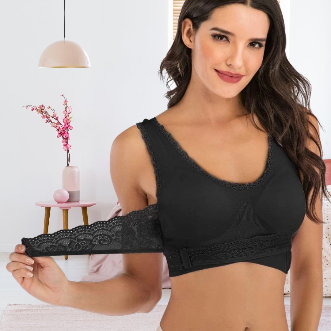 Posture Support Lace Bra Without Underwire