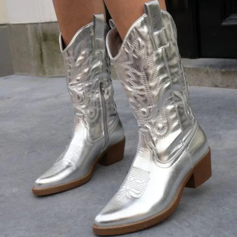 Elegant Western Cowboy Boots