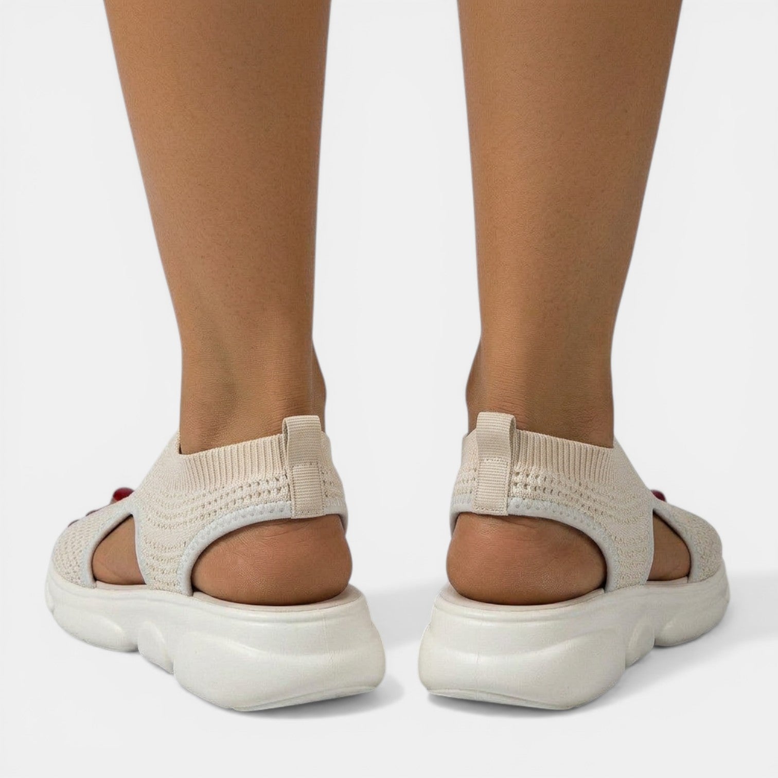 Breathable Orthopedic Flat Sandals with Arch Support