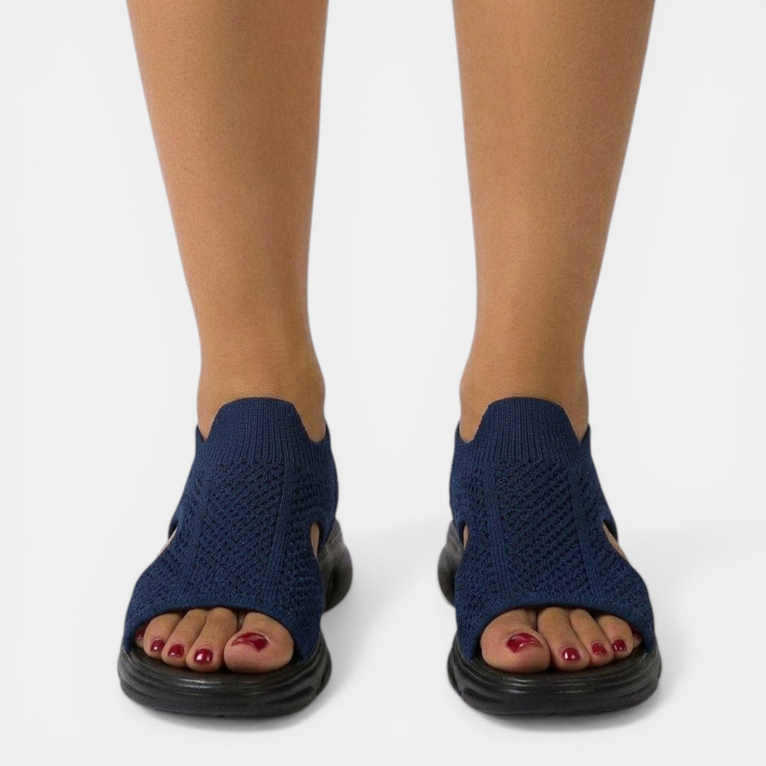Breathable Orthopedic Flat Sandals with Arch Support