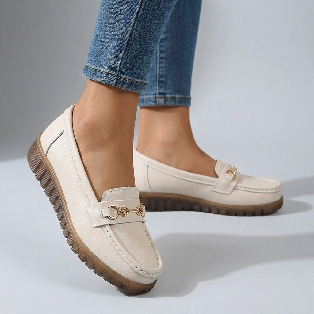 Orthopedic Buckle Loafers