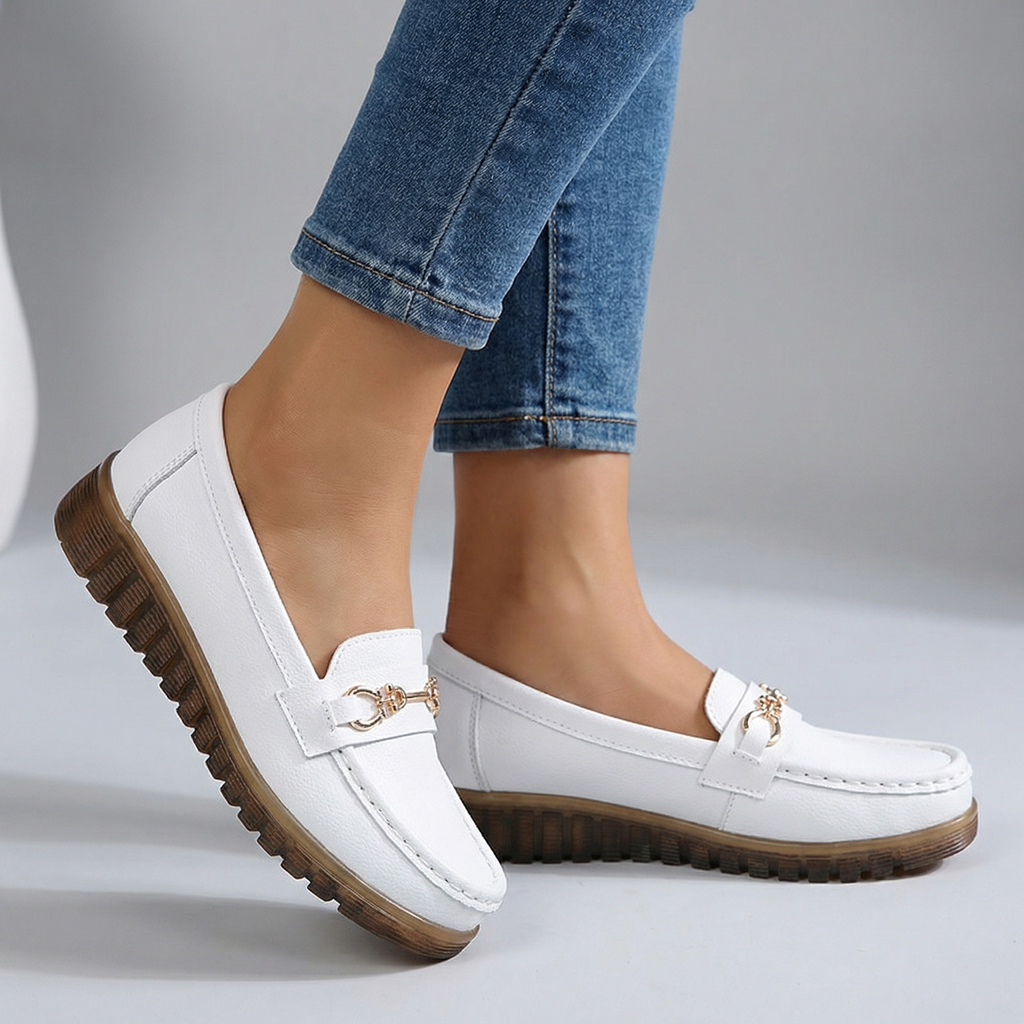 Orthopedic Buckle Loafers