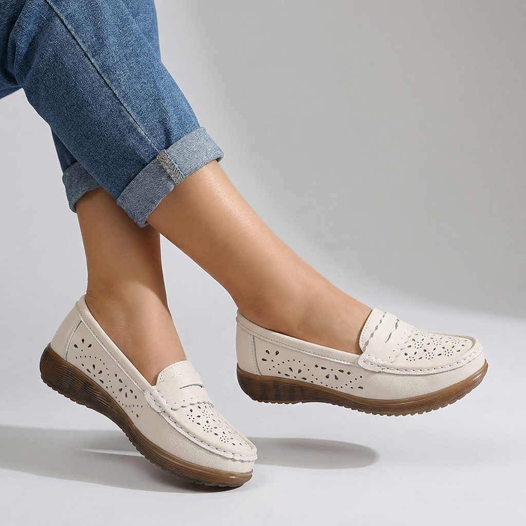 Orthopedic Perforated Loafers