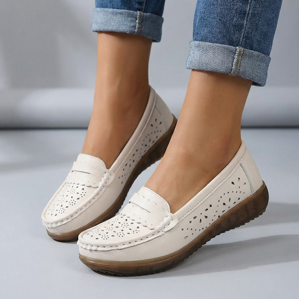 Orthopedic Perforated Loafers