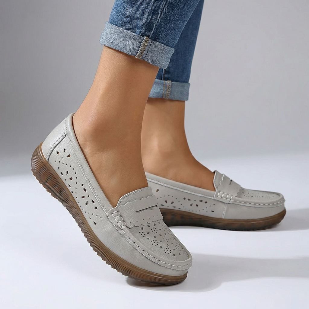Orthopedic Perforated Loafers