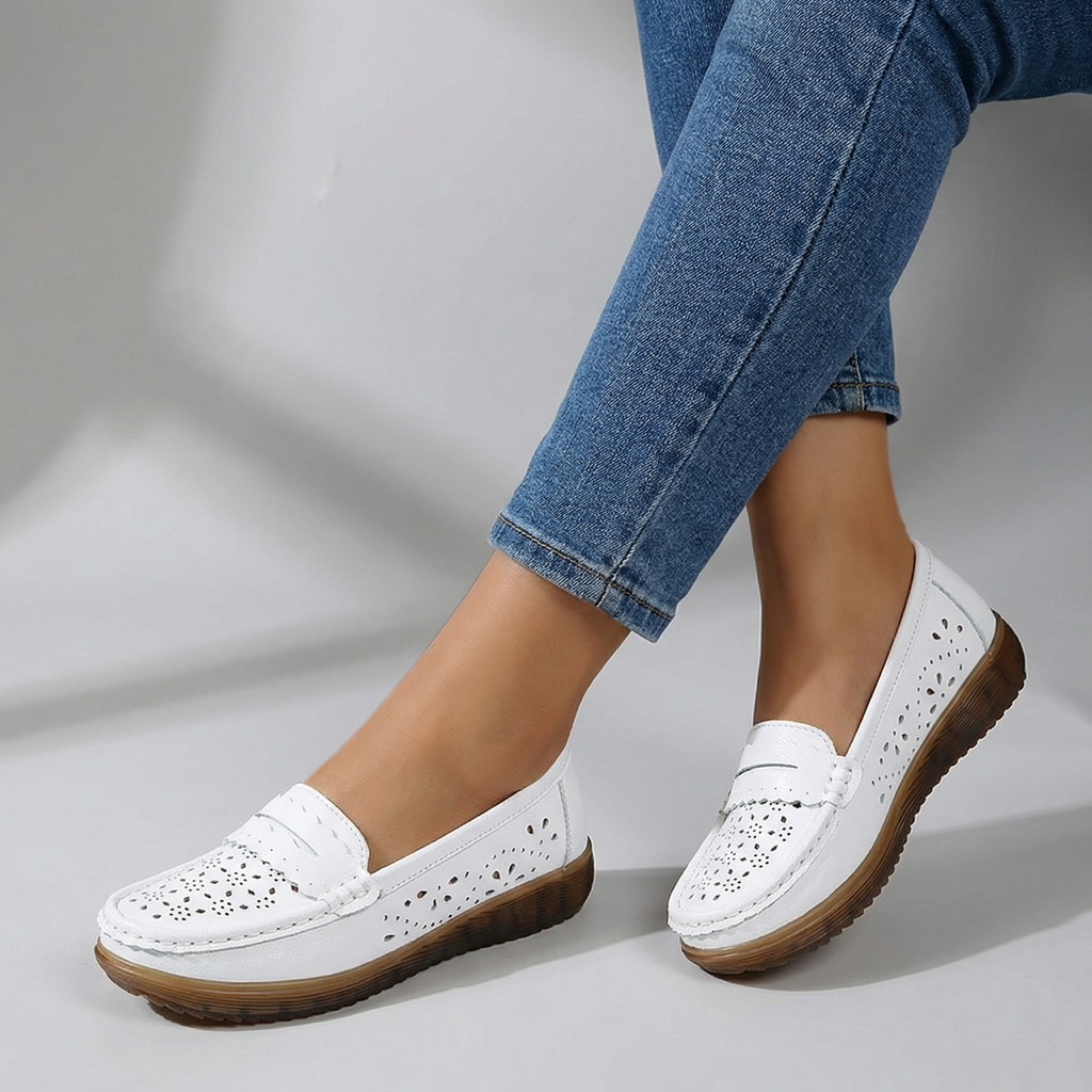 Orthopedic Perforated Loafers