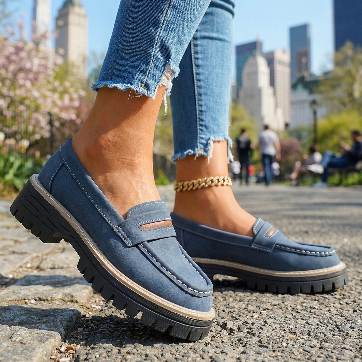 Orthopedic Platform Loafers