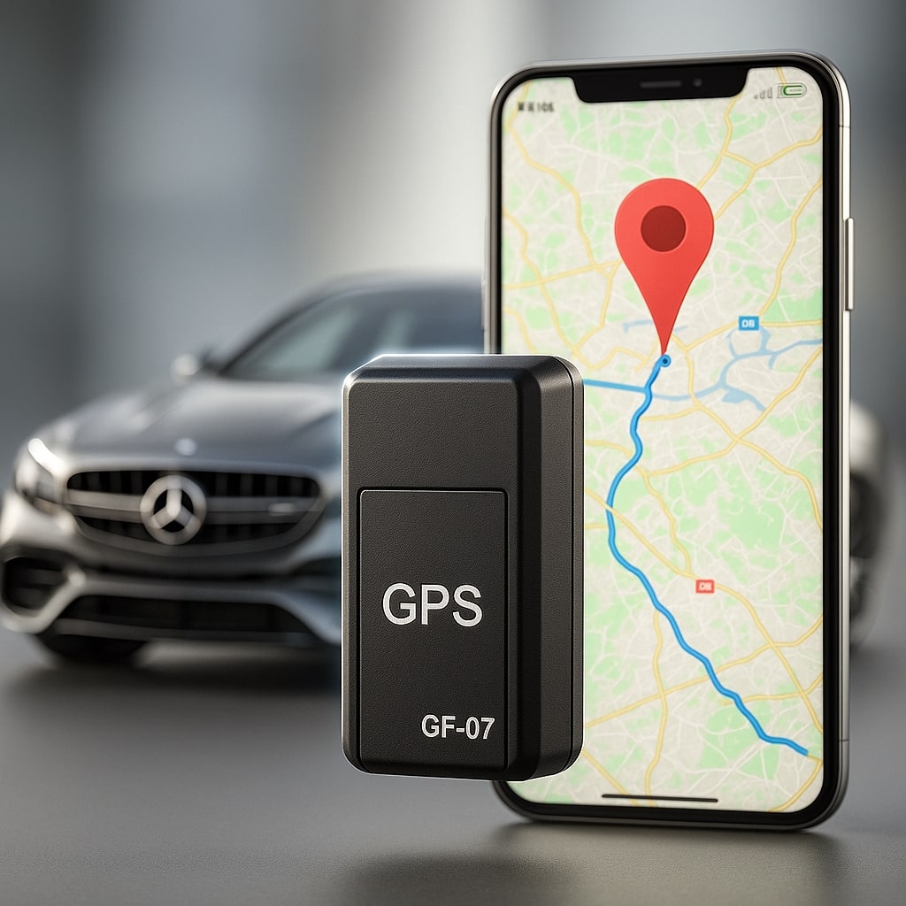 Mini GPS Tracker with Magnetic Mount — No Subscription — 2 Pack