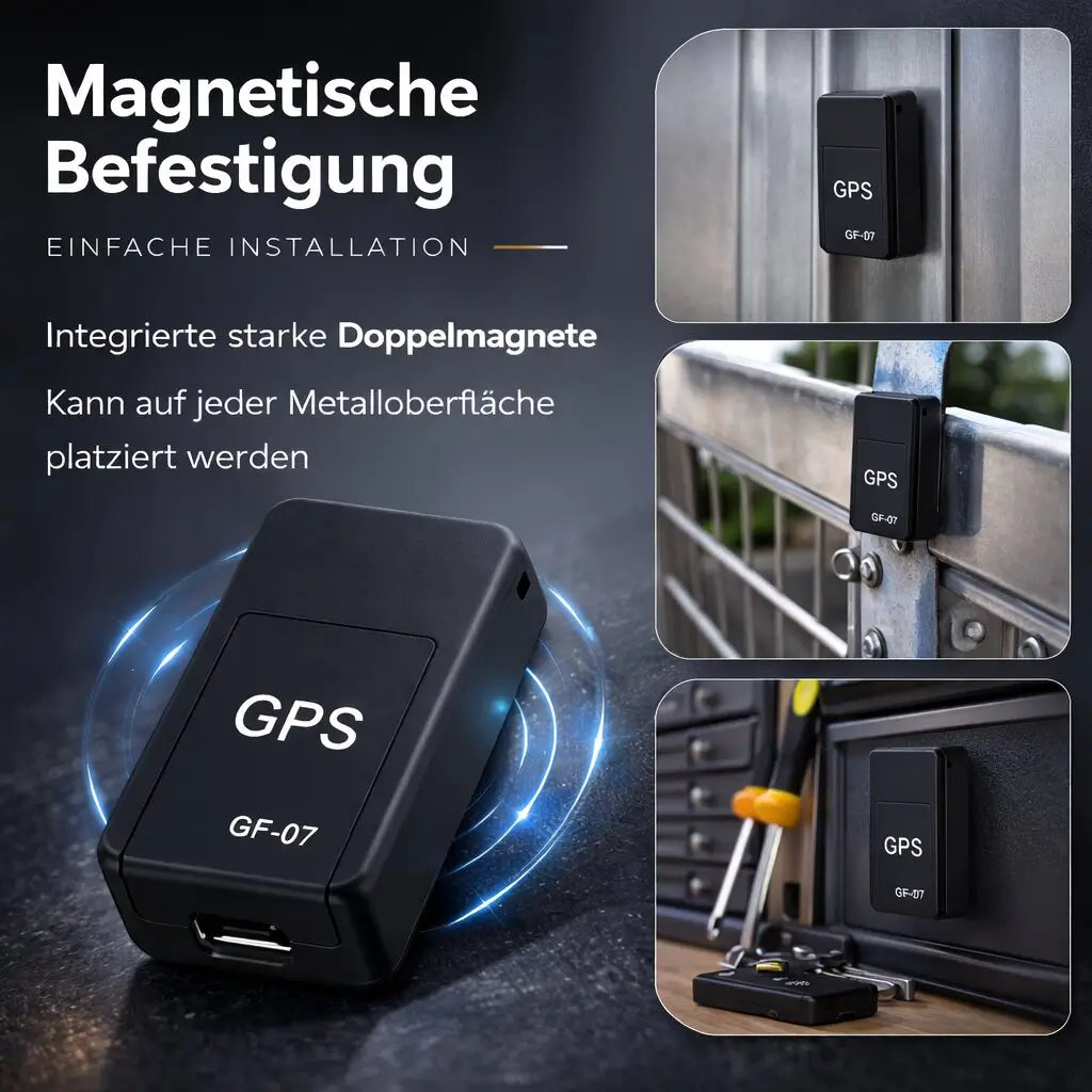 Mini GPS Tracker with Magnetic Mount — No Subscription — 2 Pack